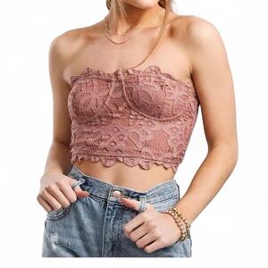 Free People Intimately‎ Adella Corset Bralette, SIZE SMALL